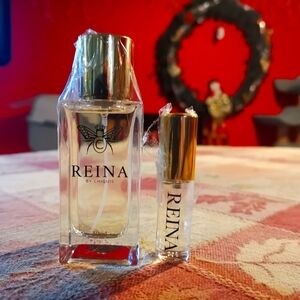 Reina by Chiquis fragrance full size plus mini